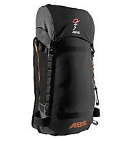 ABS Vario 40 Zaino Freeride, Black/Orange