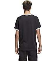 adidas Originals 3-stripes - T-shirt - uomo, Black