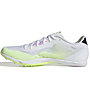 adidas Adizero Distancestar - scarpe running performanti, White/Light Green