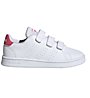 adidas Advantage C - Sneaker - Kinder, White/Pink