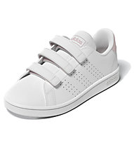 adidas Advantage CF C - sneakers - bambina, White/Pink