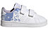 adidas Advantage I - sneakers - bambina, White/Light Blue