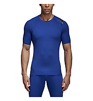 adidas Alphaskin SPRT - t-shirt fitness - uomo, Blue