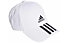 adidas Baseball 3 Stripes Twill - Kappe, White