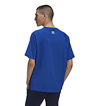 adidas Originals Big Trefoil Outline Tee - T-Shirt - Herren, Blue