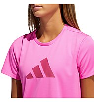adidas Bos Logo Tee - Fitness T-Shirt - Damen, Pink