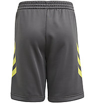 adidas XFG Aeroready Primeblue - pantaloni fitness corti - bambino, Grey