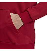adidas Brilliant Basic Hoodie - felpa con cappuccio - uomo, Red