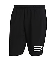 adidas Club 3-Stripe - pantaloni corti tennis - uomo, Black/White