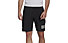 adidas Club 3-Stripe - pantaloni corti tennis - uomo, Black/White