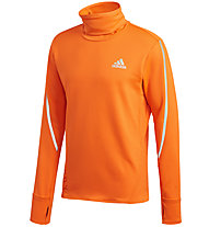 adidas Cold.RDY Cover Up - Langarmlaufshirt - Herren, Orange