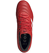 adidas Copa 20.3 FG - scarpe da calcio per terreni compatti, Red