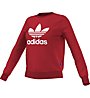 adidas Originals Crew Sweater - felpa fitness - donna, Red