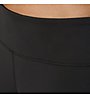 adidas D2M short tight  - pantaloni corti fitness - donna, Black