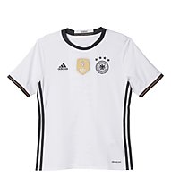 adidas Maglia calcio Home Nazionale Germania Replica bambino EURO 2016, White/Black