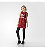 adidas Originals Dress - top lungo - donna, Red