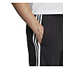 adidas Essentials 3-Stripes French Terry - pantaloni corti fitness - uomo, Black