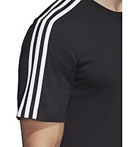 adidas Essentials 3S - Fitnessshirt - Herren, Black/White