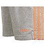 adidas Essentials 3S - Trainingshose - Mädchen, Grey/Orange
