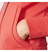 adidas Essentials Linear - giacca con cappuccio - donna, Core Pink