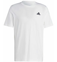 adidas Essentials Single Jersey - T-Shirt - Herren, White