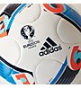 adidas Beau Jeu  - EURO 2016 Top Glider pallone allenamento 5, White/Blue