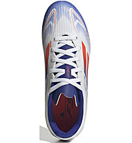 adidas F50 League FG/MG Jr - Fußballschuh Multiground - Kinder, White/Blue/Red