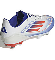 adidas F50 League SG - Fußballschuhe für weicher Boden - Herren, White/Blue/Red