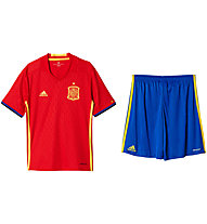 adidas Set maglia + pantalone corto calcio Nazionale Spagna EURO 2016 Home Replica