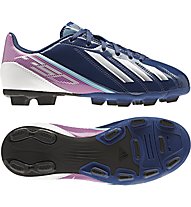 adidas FG TRX FG Junior - scarpe da calcio terreni compatti - bambino, Blue/Fuchsia/White