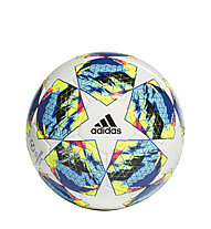adidas Finale Competition - Fußball, White/Cyan/Yellow