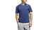 adidas Freelift Sport Fitted Three Stripes - t-shirt fitness - uomo, Blue