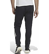 adidas Future Icons 3-Stripes Fleece - Trainingshose - Herren, Black