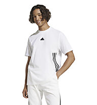 adidas Future Icons 3 Stripes M - T-Shirt - Herren, White