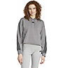 adidas Future Icons 3 Stripes W - felpa con cappuccio - donna, Grey