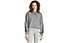 adidas Future Icons 3 Stripes W - felpa con cappuccio - donna, Grey