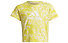 adidas G Fi Aop - T-shirt - ragazza, Yellow