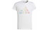 adidas G Ml Jr - T-shirt - ragazza, White