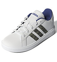 adidas Grand Court 2.0 K - Sneakers - ragazzo, White/Green/Blue