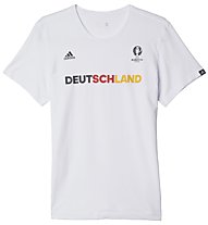 adidas Germany Graphic Tee - maglia calcio Nazionale Germania, White