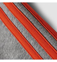 adidas Essentials - felpa con cappuccio - bambino, Grey/Orange
