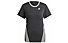 adidas Icons 3 Stripes W - T-shirt - donna, Black