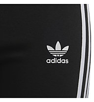 adidas Originals J 3STR - pantaloni fitness - ragazza, Black/White