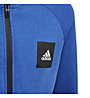 adidas JB A MHE Full-Zip - felpa con cappuccio - bambino, Blue
