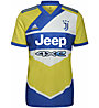 adidas Juventus 21/22 3rd Jersey - Fußballtrikot - Herren, Yellow/Blue/White
