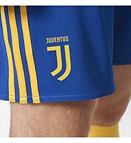 adidas Juventus Turin 2017/2018 Auswärts - Fußballhose - Herren, Yellow/Blue