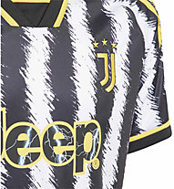 adidas Juventus Home 23/24 Y - Fußballtrikot - Kinder, Black/White