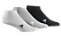 adidas Lin Plain Socken (3 Paar), White/Grey Heather/Black
