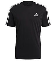 adidas 3S Essential - T-shirt - uomo , Black