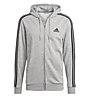 adidas  M 3S Ft Fz Hd - Kapuzenpullover - Herren , Grey